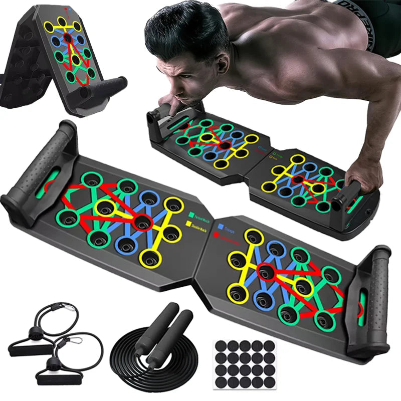 12 in 1 Multifunction Foldable Pushup board Set