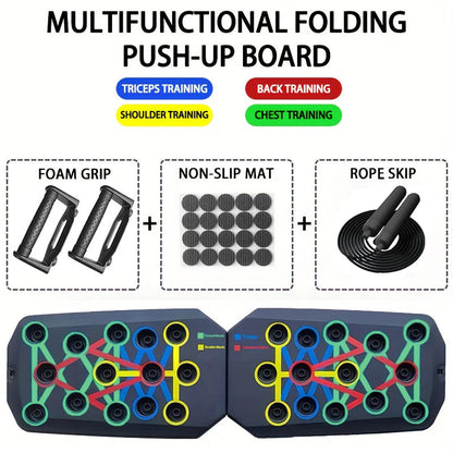 12 in 1 Multifunction Foldable Pushup board Set