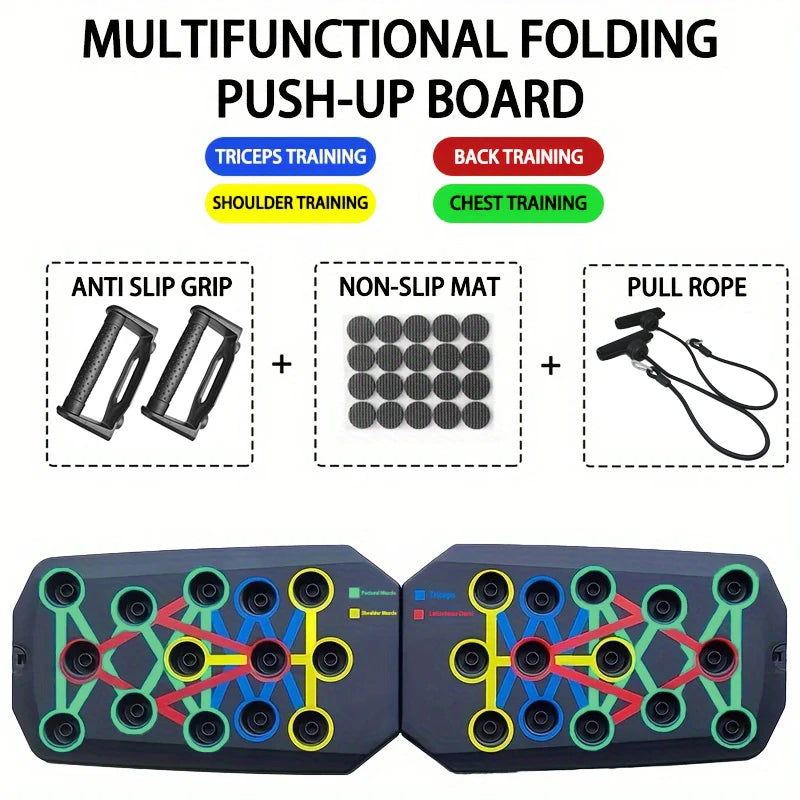 12 in 1 Multifunction Foldable Pushup board Set