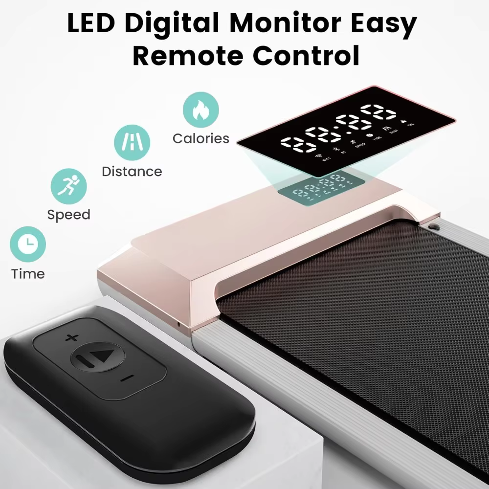 Under-Desk Treadmill with Remote Control